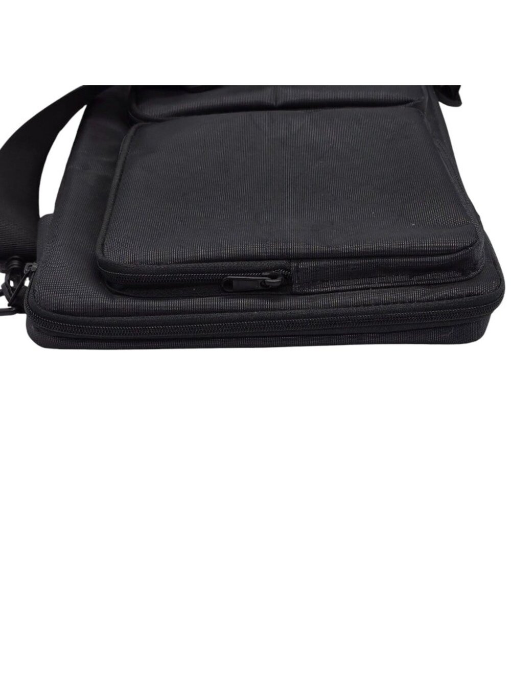 Tomtoc Laptop Shoulder Bag With Adjustable Strap & Multiple Pockets For Storage - Picture 8 of 8